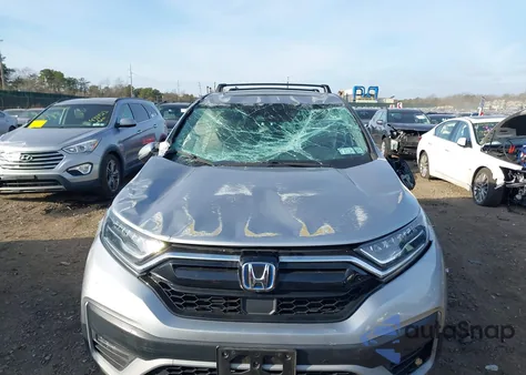 2021 Honda Cr-V Hybrid Ex-L z USA, uszkodzony, nr VIN 7FART6H86ME006974
